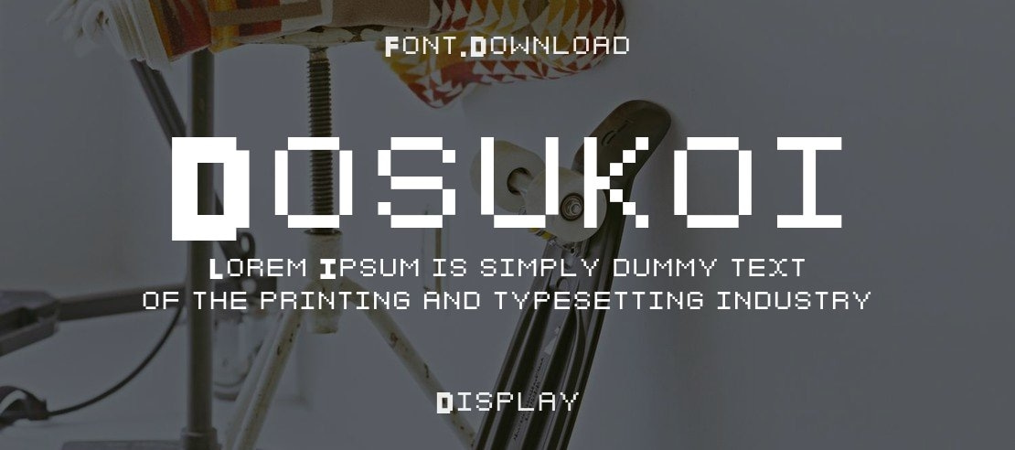 Dosukoi Font