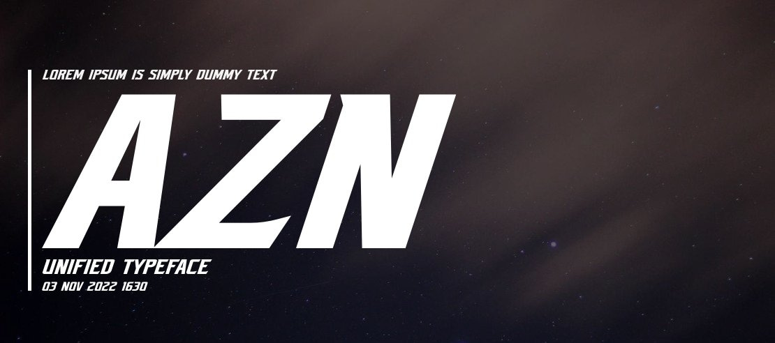 AZN Unified Font