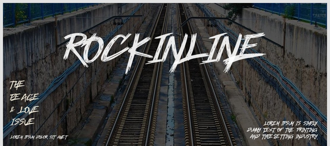 Rockinline Font