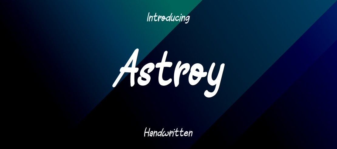 Astroy Font