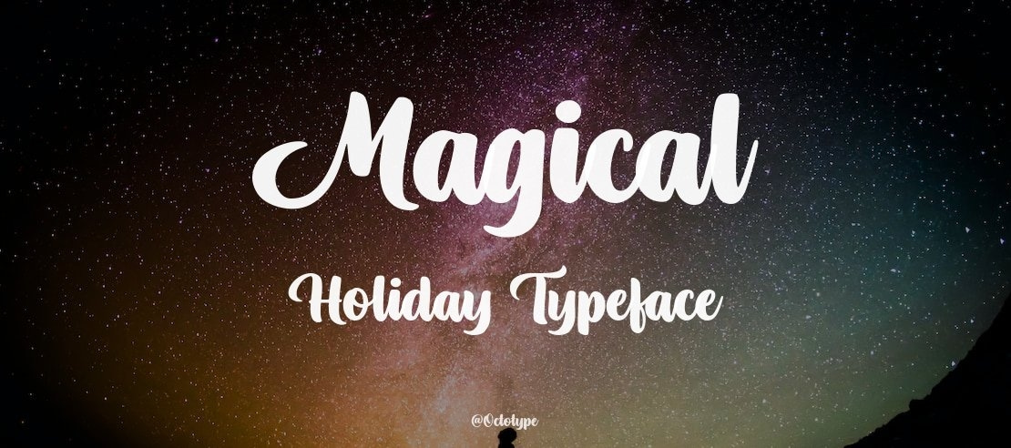 Magical Holiday Font