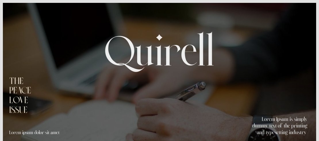 Quirell Font