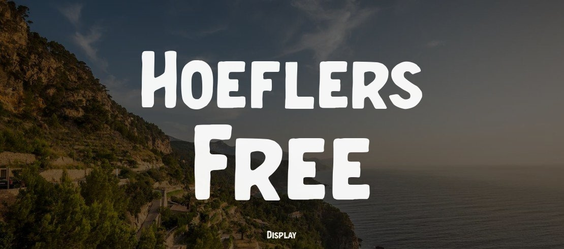 Hoeflers Free Font