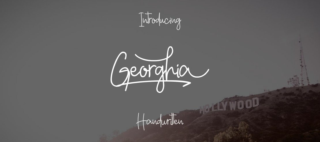 Georghia Font