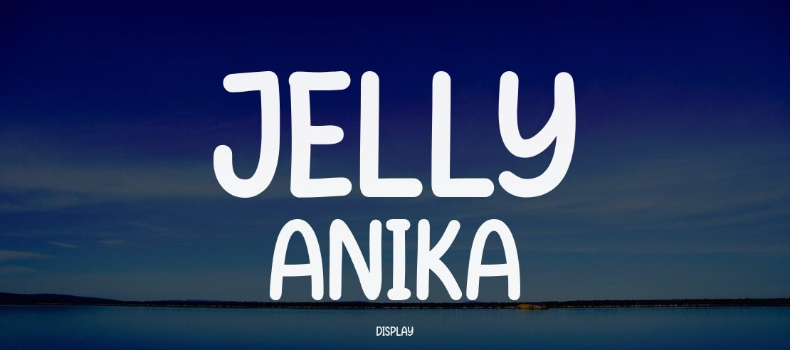 Jelly Anika Font