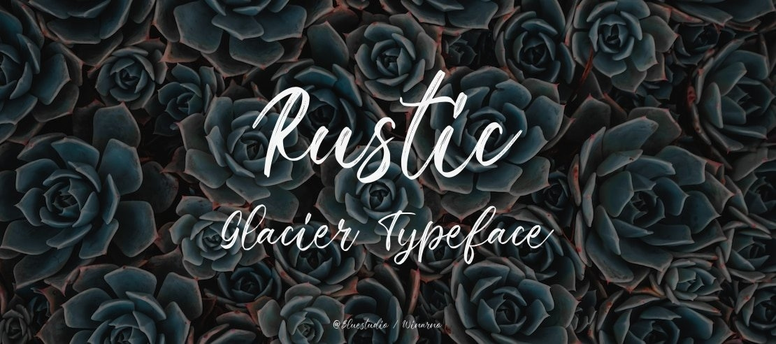 Rustic Glacier Font