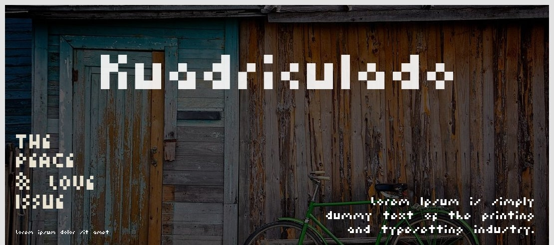 Kuadriculado Font