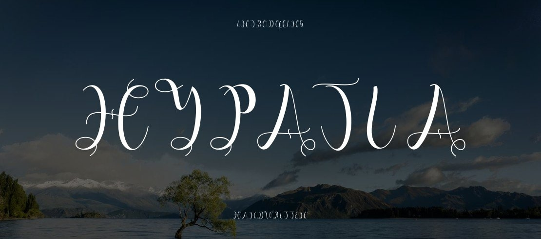 Hypatia Font