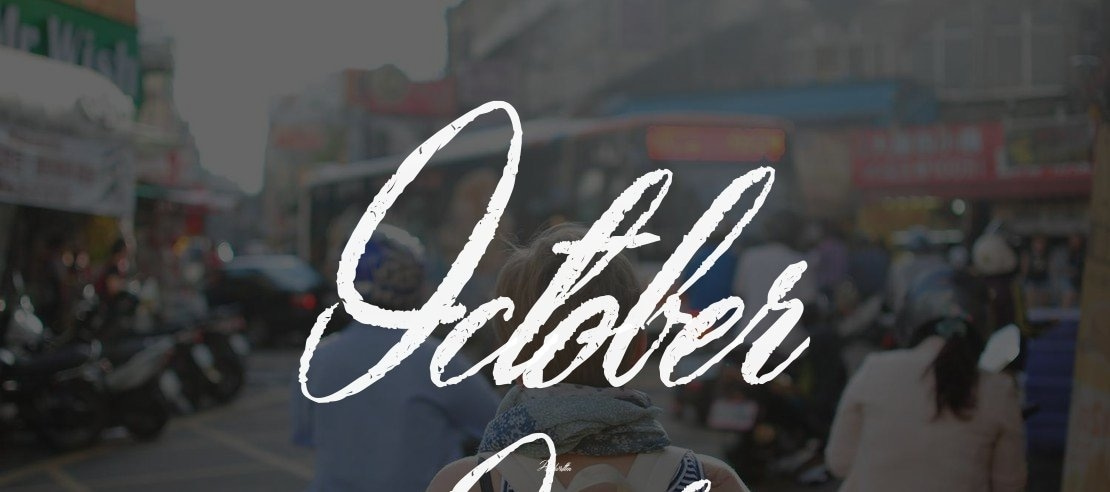 October Quotes Font