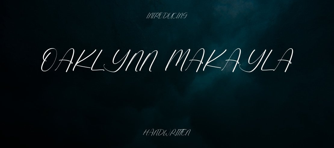 Oaklynn Makayla Font