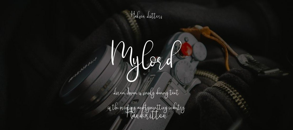 Mylord Font