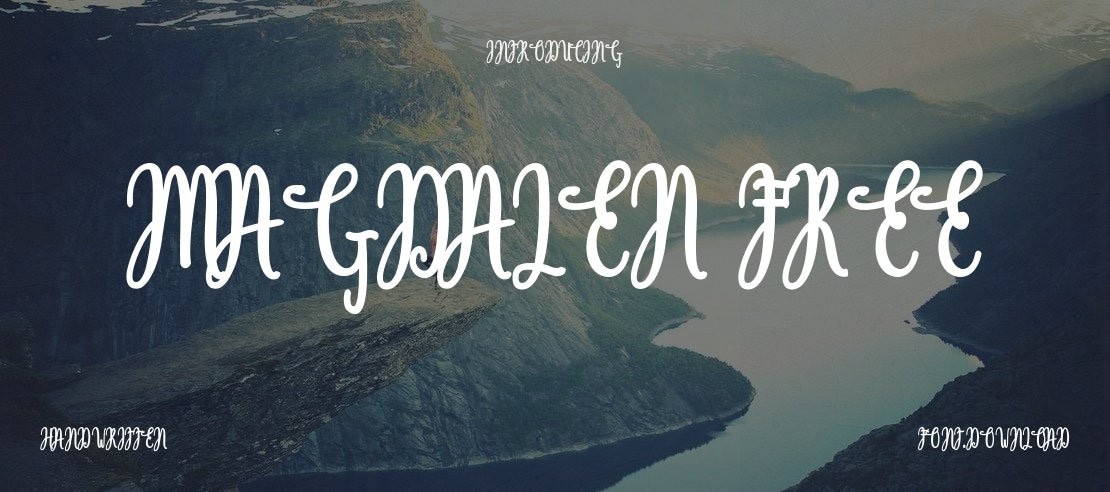 Magdalen Free Font