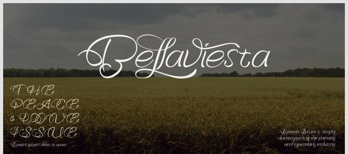 Bellaviesta Font