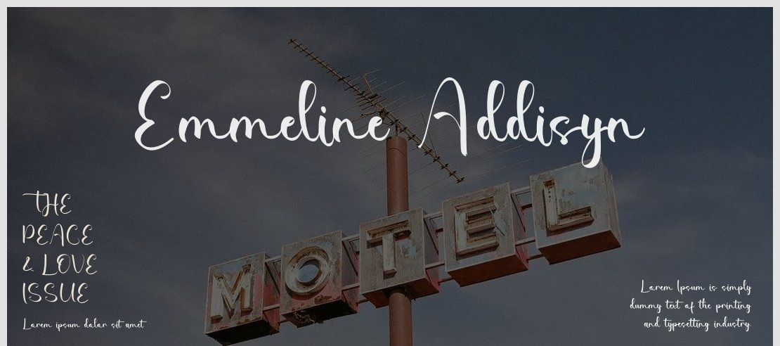 Emmeline Addisyn Font