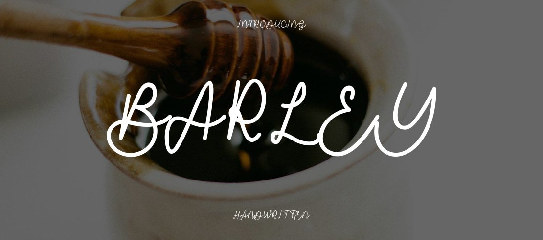 Barley Font