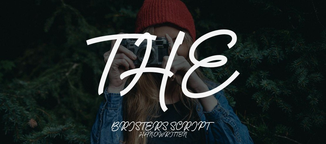 The Bristers Script Font