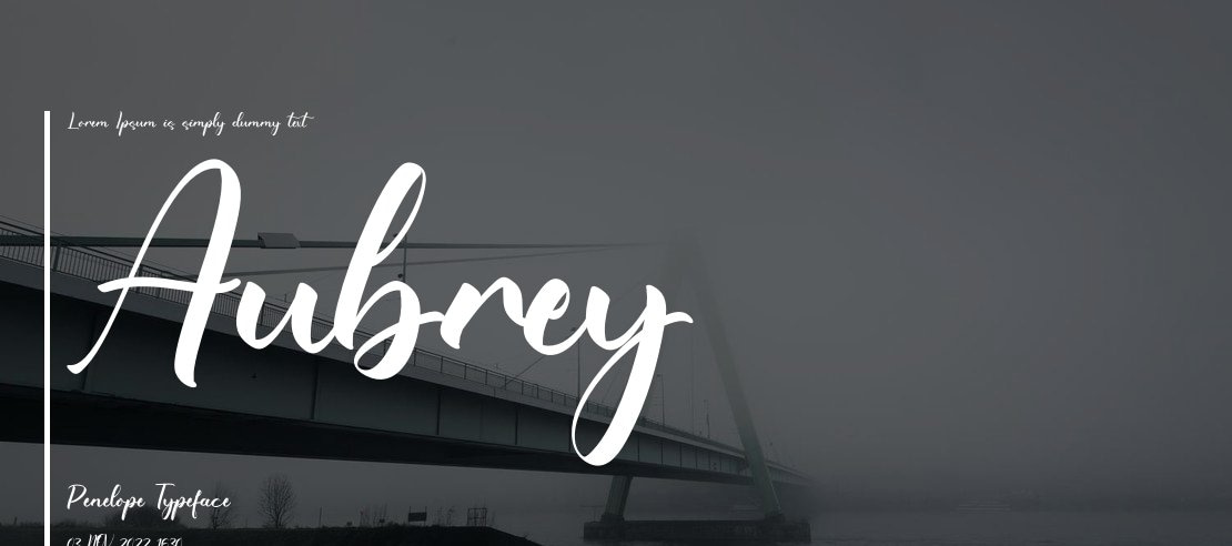 Aubrey Penelope Font