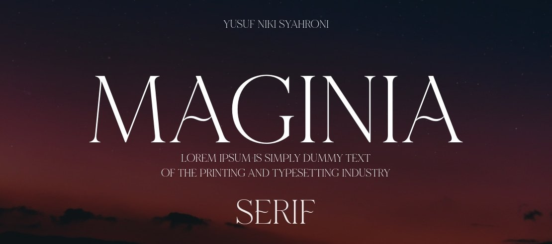 Maginia Font