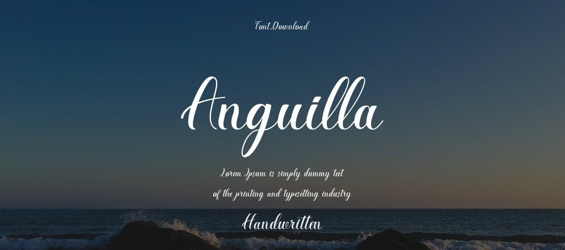 Anguilla Font