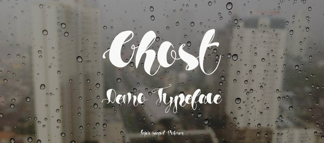 Ghost Demo Font Family