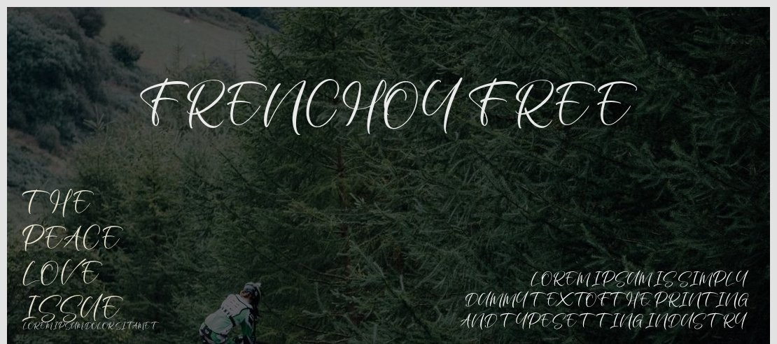 Frenchoy FREE Font