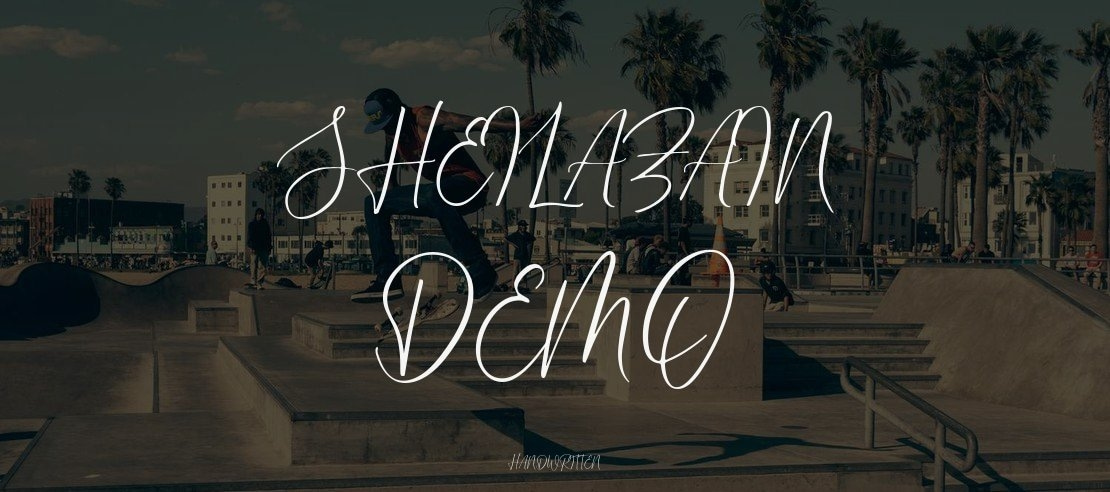 Sheilazain Demo Font