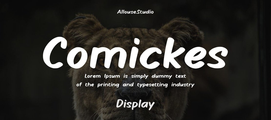 Comickes Font