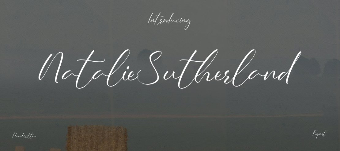 NatalieSutherland Font