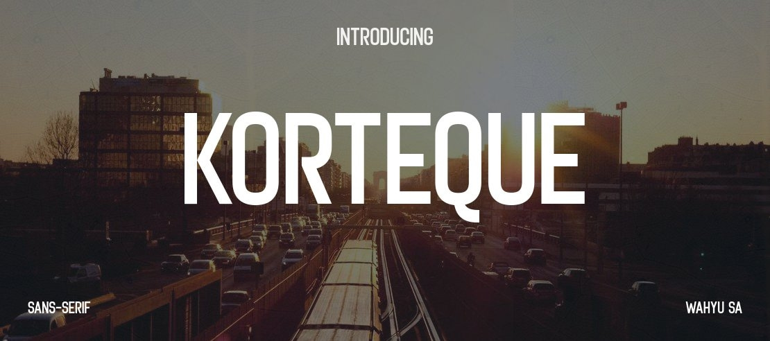 Korteque Font