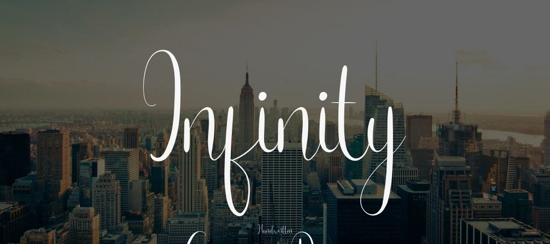 Infinity Gown Demo Font