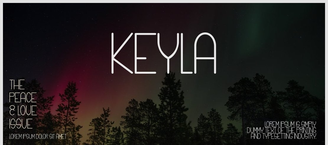 Keyla Font Family