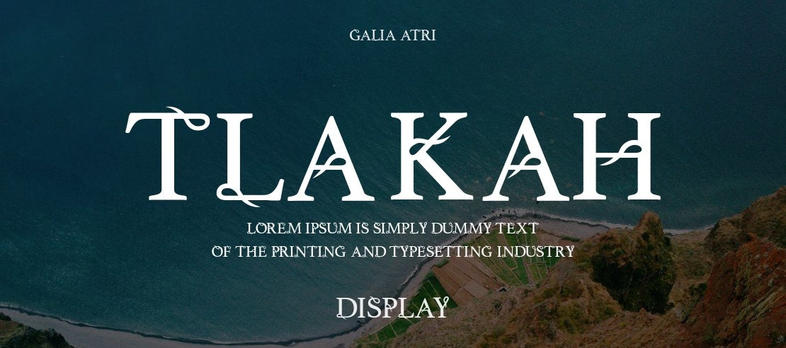 Tlakah Font