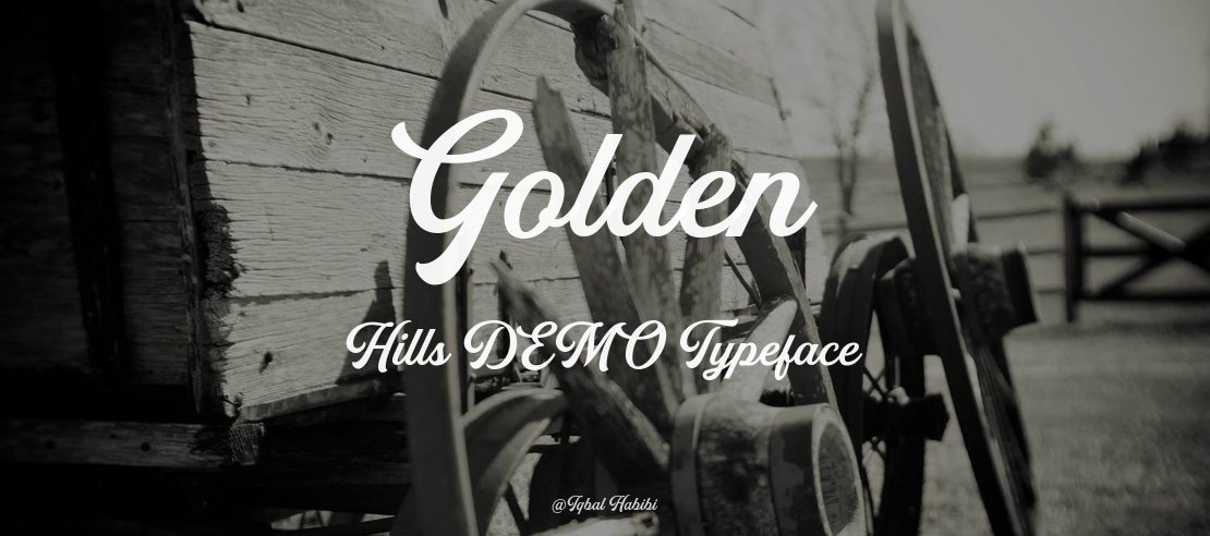 Golden Hills DEMO Font