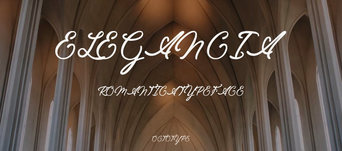 Elegancia Romantica Font