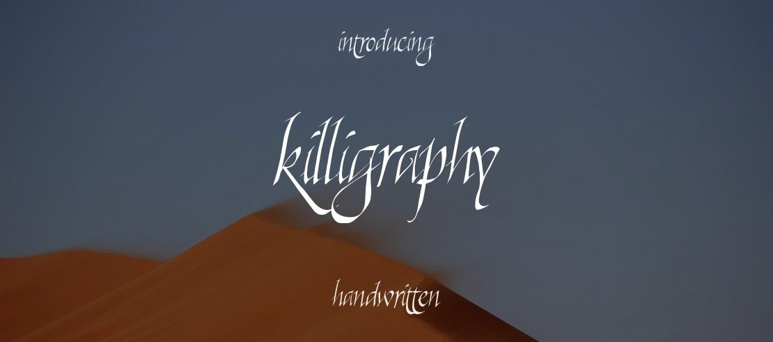 Killigraphy Font