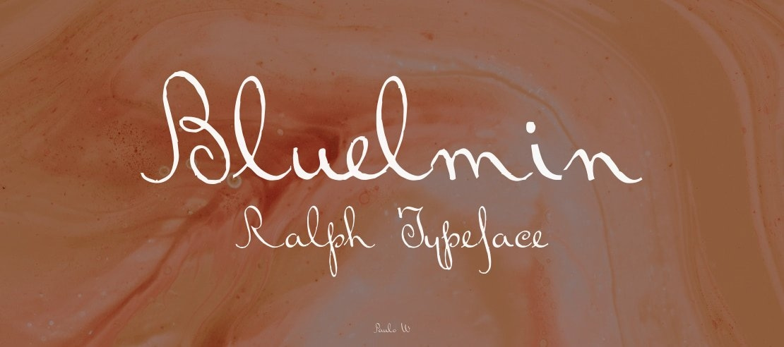 Bluelmin Ralph Font