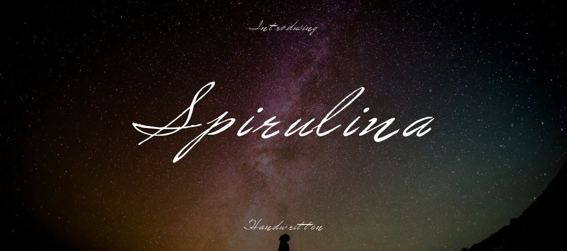 Spirulina Font