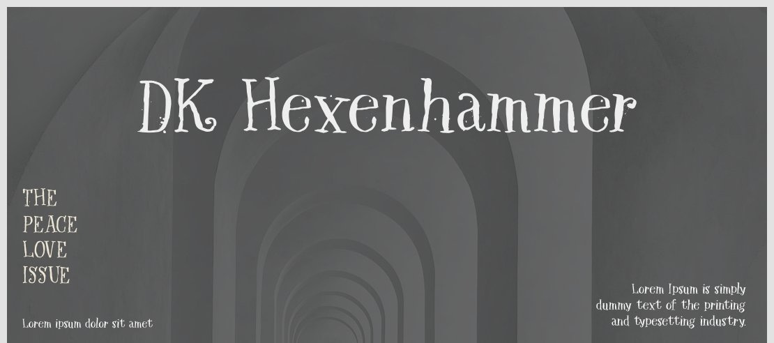 DK Hexenhammer Font