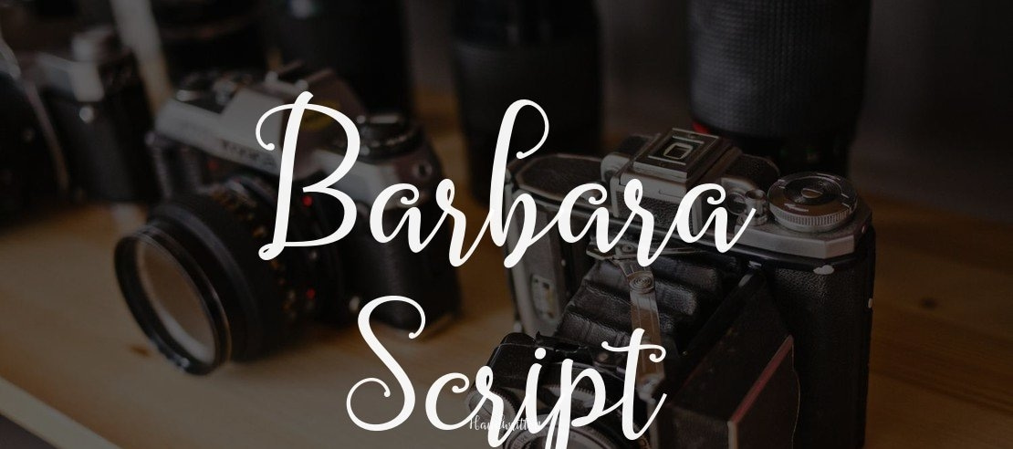 Barbara Script Font