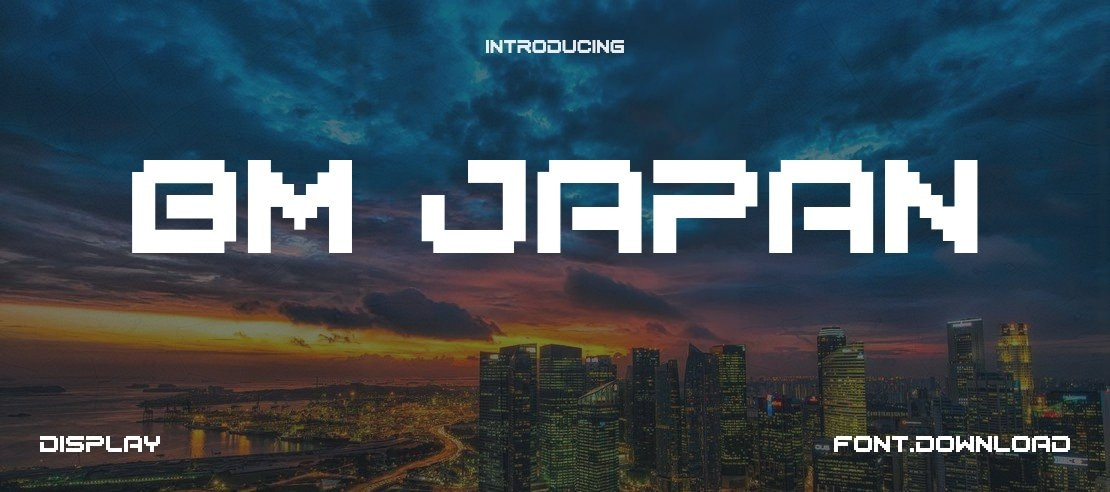 BM Japan Font