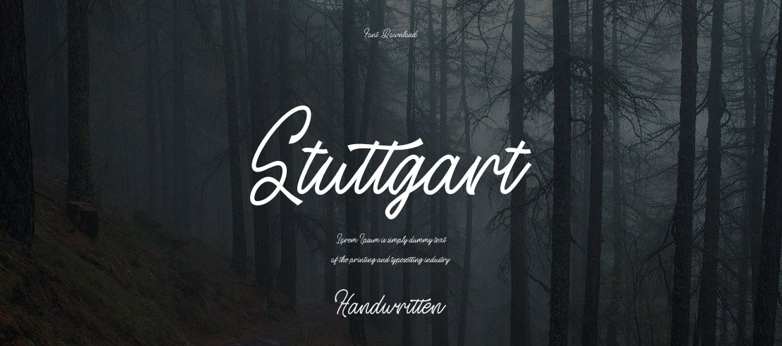 Stuttgart Font