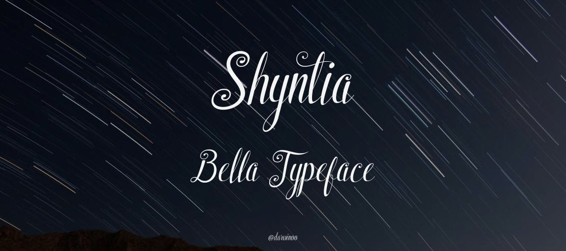 Shyntia Bella Font