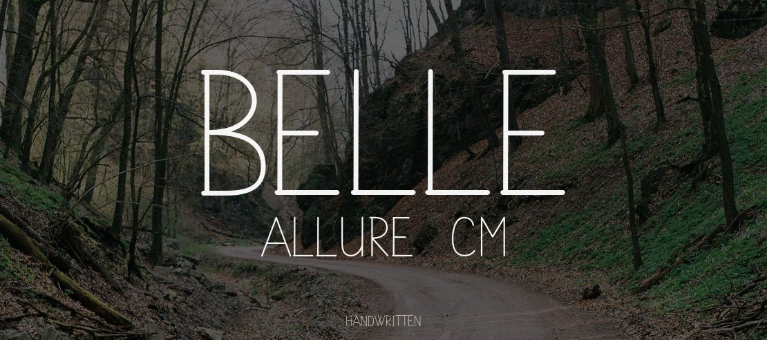 Belle Allure CM Font Family