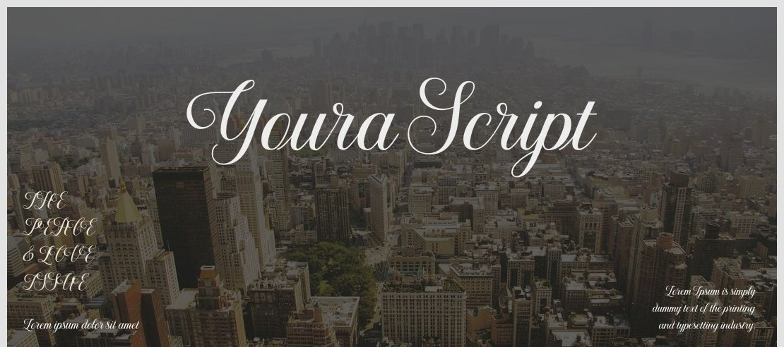 Youra Script Font