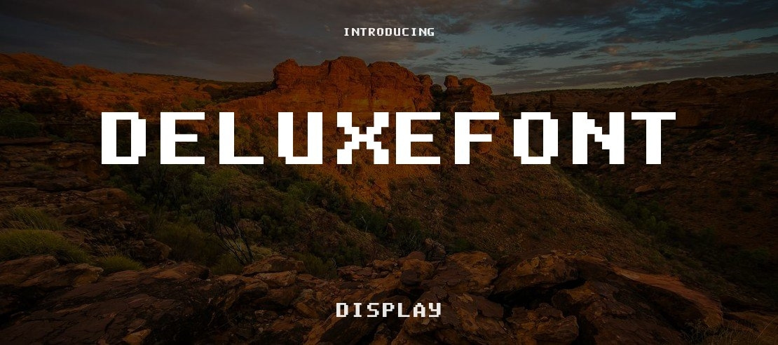 DeluxeFont Font