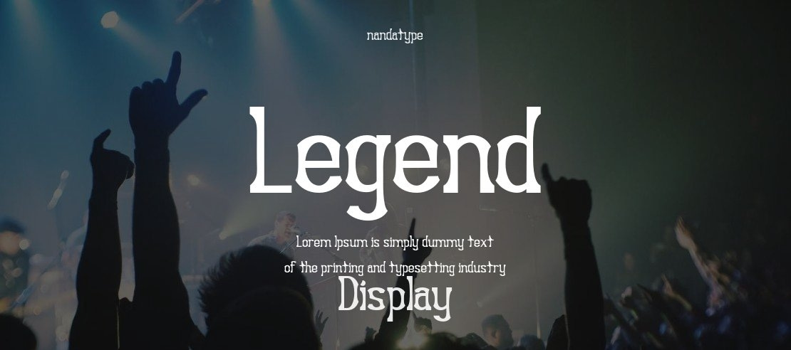 Legend Font