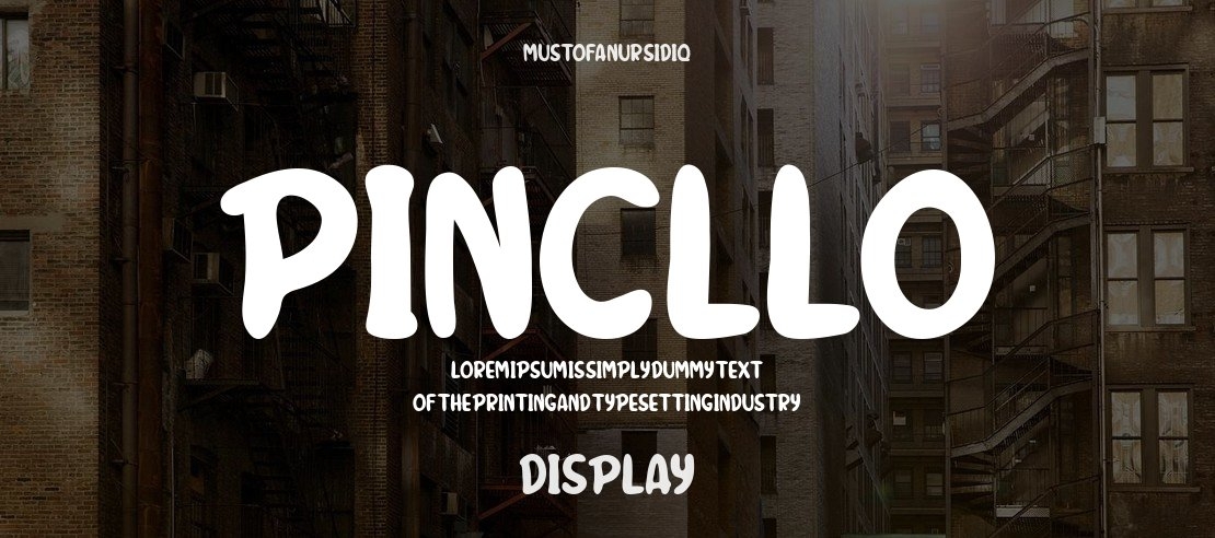 Pincllo Font