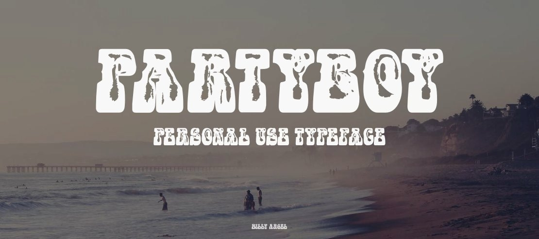 PARTYBOY PERSONAL USE Font
