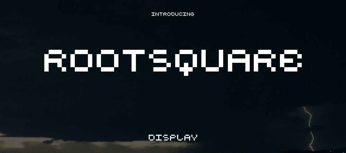 RootSquare Font