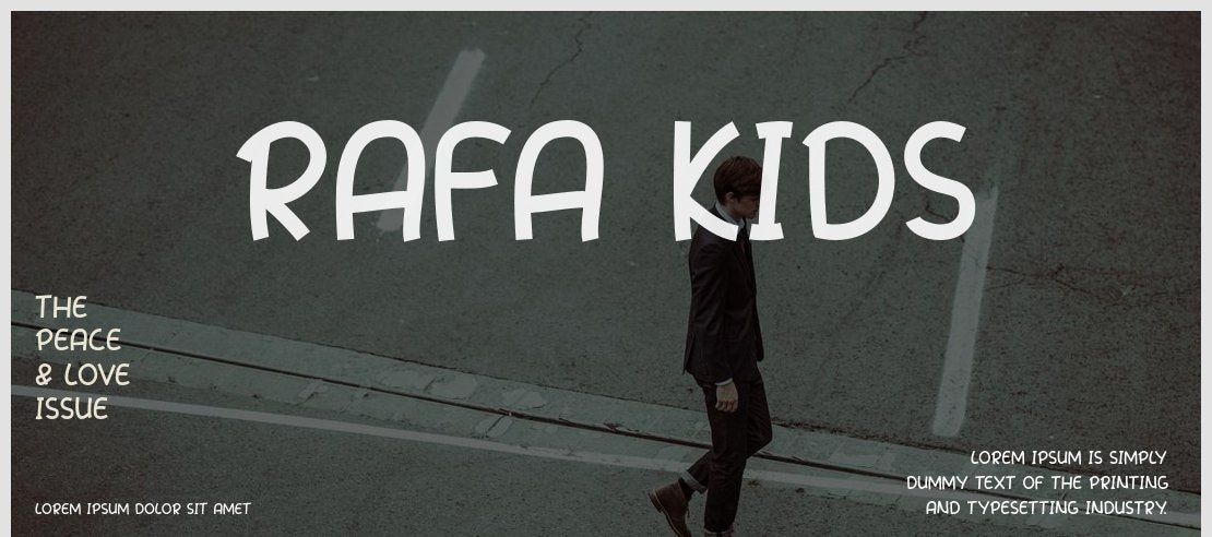 Rafa Kids Font